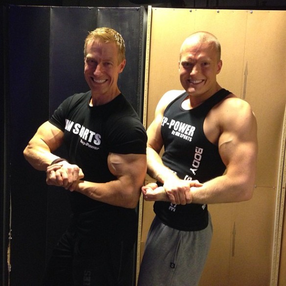 Bicepsmannen och Fredrik Knopf